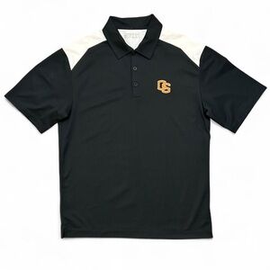 Nike Oregon State Beavers Mens Polo Shirt Medium M Black OSU Dri-FIT Golf 319679